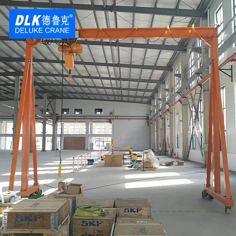 Factory Customized Light Crane Electric Control 1-250t Double Bridge Jib Crane Overhead Workshop Mobile Gantry Crane