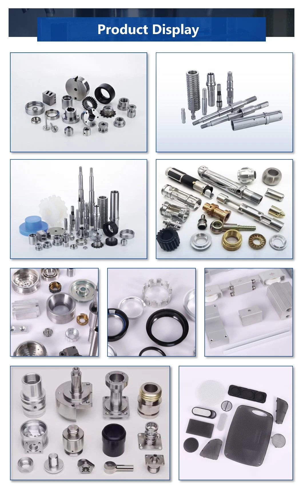 OEM Aluminum/Brass/Copper/Stainless Steel/Iron/Titanium Alloy/Plastic CNC Machining (Turning, Milling, Drilling, Tapping, Grinding)Parts for Elevator/Lift/Crane